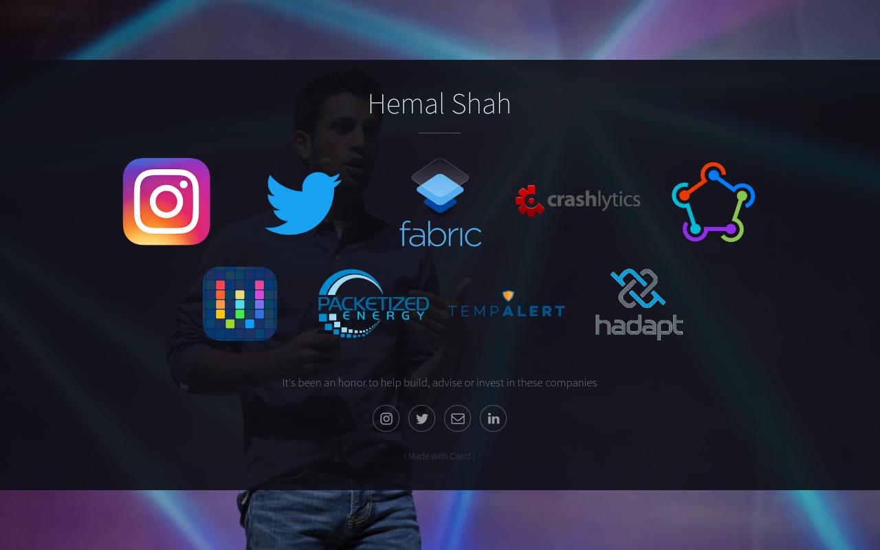 Carrd profile picture for @hemal